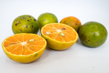 lime and orange