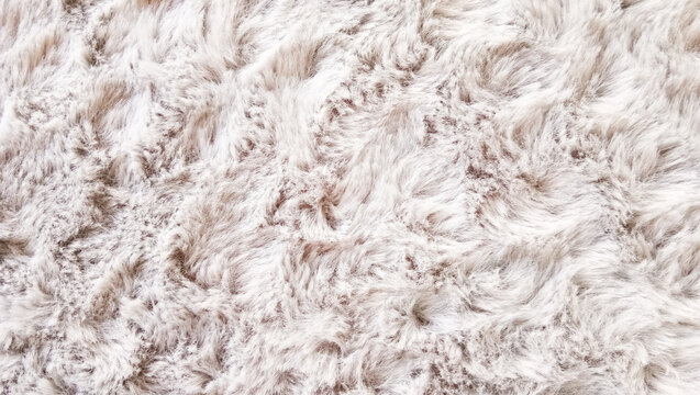 White Soft Blanket Texture Background