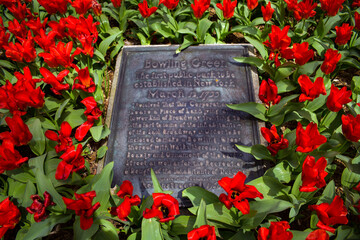 memorial day of the cemetery