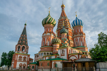 Fototapeta na wymiar st basil cathedral Moscow