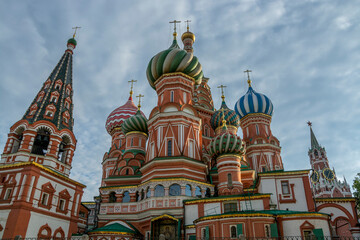 Fototapeta na wymiar saint basil cathedral Moscow