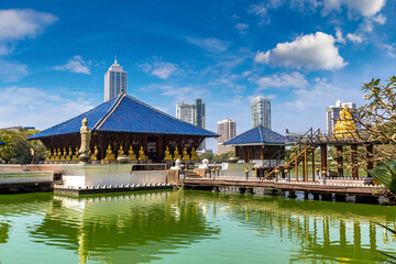 Seema Malakaya Temple in Colombo