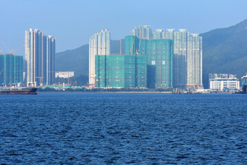 Scenic view of a seaside residential development of a Lohas park formerly named Dream city