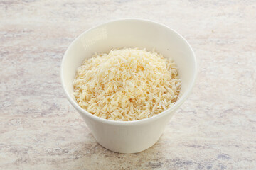 Natural organic coconut shredded powder