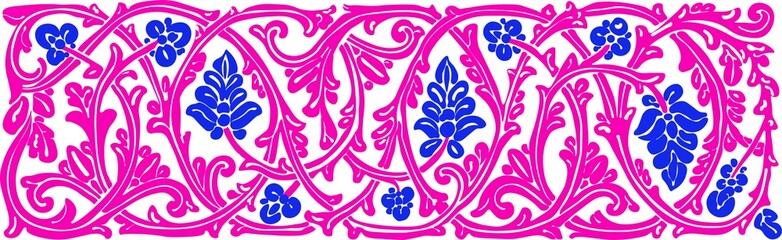 Floral Pattern. Traditional Pattern
