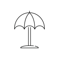 Tourism Summer Symbol Black Background Insulated Web and Application Black Thin Line Set Symbols. Vector illustration