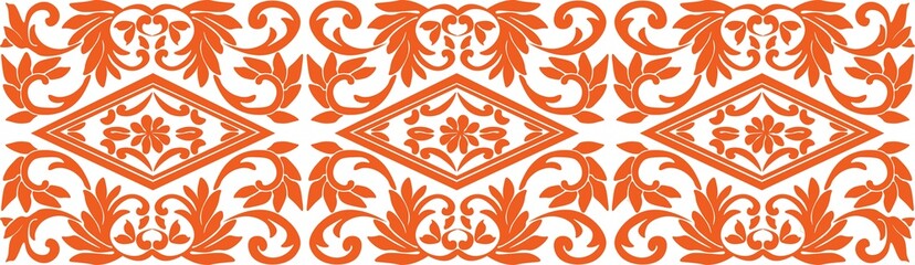 Floral Pattern. Traditional Pattern