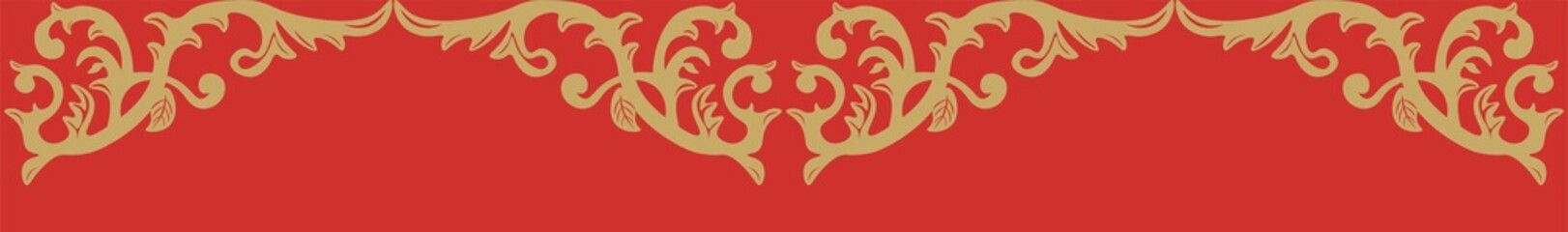 Floral pattern. wood carving pattern