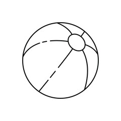 Tourism Summer Symbol Black Background Insulated Web and Application Black Thin Line Set Symbols. Vector illustration