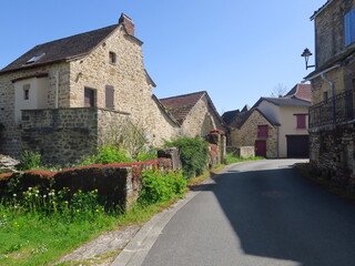 Fototapeta na wymiar Village du Périgord sud de la France