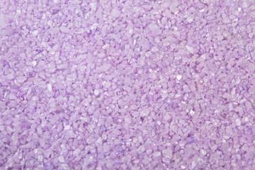 background, lilac bath salt, for relaxation