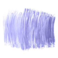 Very Peri stripe color from a dry brush with fashion color paint. Abstract backdrop background, trend texture stains of paint