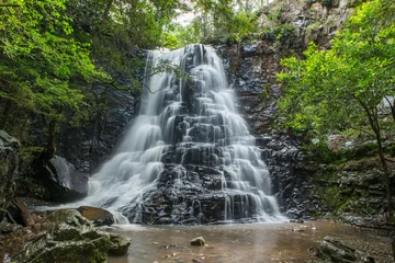 Fototapete 39 Steps Waterfall in Hogsback, Eastern Cape, South Africa © Tyrone