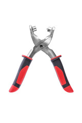 Pliers for perforating and drilling isolated on white background