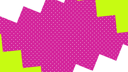 Abstract Geometric Pattern Retro Pop Art Memphis Style 80s Background