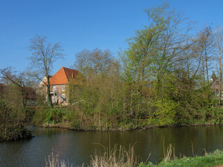 Fototapeta premium Wassermühle in Metelen im Münsterland