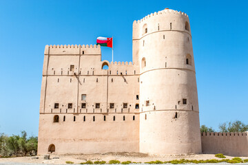 Exterior of the castle in Barka, Oman - Middle East.