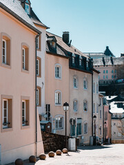 old houses in the town