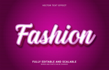 Fototapeta premium editable text effect, Fashion style