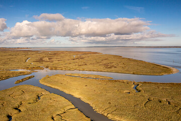 Grande marée en baie de Somme (Saint-Valery-sur-Somme)