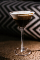 Handcrafted Espresso Martini Cocktail food photography