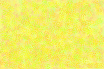 Digital art. Summer, yellow, sunny abstract background. Imitation texture of brush strokes of paints in the style of impressionism. Jpg template for card, wrapping paper, packaging, wallpaper, textile