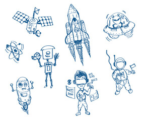 Sketch about science and technology