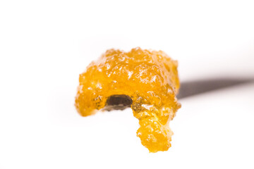 Cannabis extract concentrates close up