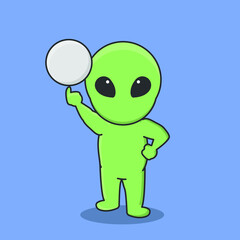 Obraz premium astronaut universe sky stars space ship world galaxy space alien planet character ufo cartoon moon