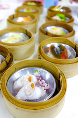 Stack of Dimsum or Dim Sum