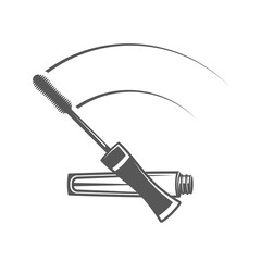 Makeup eyebrow isolated on white background. Cosmetic concept. Vector illustration