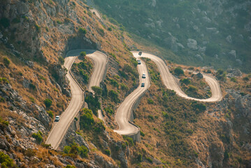 Sa Calobra in Majorca, Spain