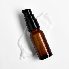 Fototapeta premium bottle for cream, foam, care cosmetics