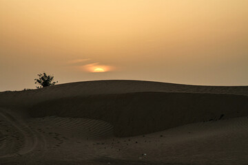 Fototapeta na wymiar Sunset Dubai