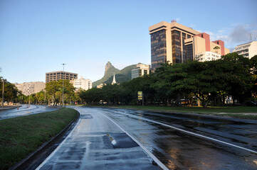 Fototapeta na wymiar Botafogo Early morning 