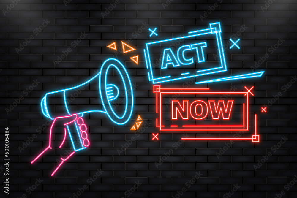 Aufkleber neon icon. red button on white backdrop. call business icon. vector web button. vector illustration
