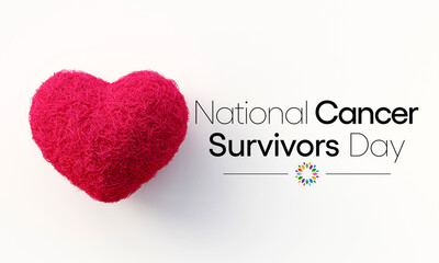 National Cancer survivors day is observed every year in June, it is a disease caused when cells divide uncontrollably and spread into surrounding tissues. 3D Rendering