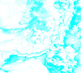 Fototapeta na wymiar Beautiful cartoon background with a magical fairy tale design in blue, pink, blue colors.