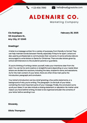 Simple Modern Business Letterhead