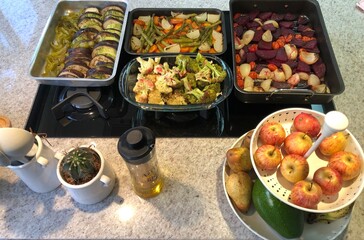 chicken and vegetable salad