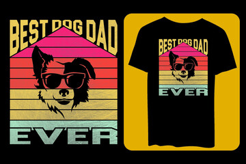 dog warning sign, Dog Typography, Tshirt design, vector art, layered Eps 10