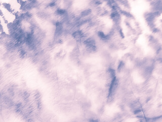 White Paint Brush 3d. Delicate Hippie Tye Dye.