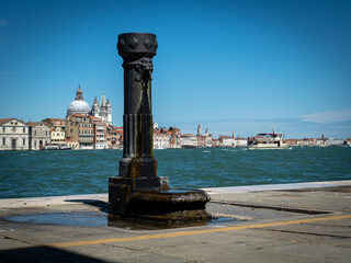fountain venice with san marco in back