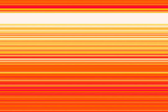 An Illustration of geometric Lines, Showing Various Widths to the Horizontal Bands of Hot Summer Colours.