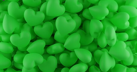 green hearts