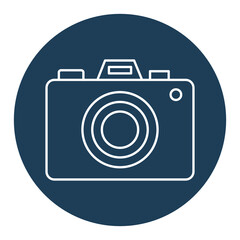 Camera technology Vector icon which is suitable for commercial work

