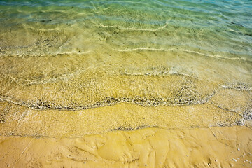 Azure water. Picture can be used as a background