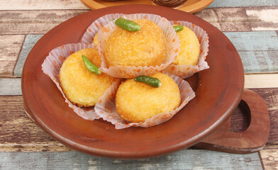potato kroket is one of type traditional snack in indonesia