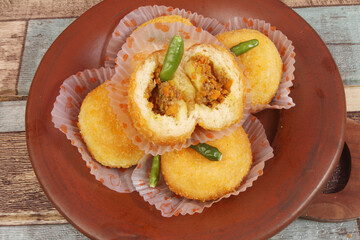potato kroket is one of type traditional snack in indonesia