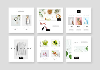 Simple Social Layouts for Product Listing